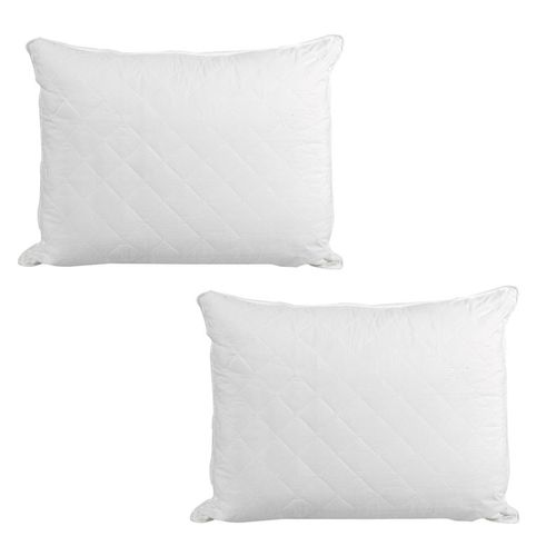 Set de dos almohadas enguatadas suaves