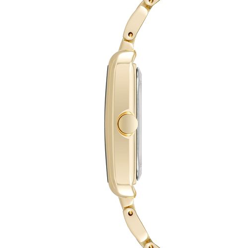 Reloj Nine West análogo metálico dorado para mujer