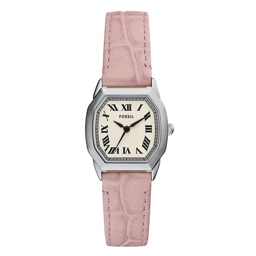 Reloj Fossil análogo de cuero para mujer