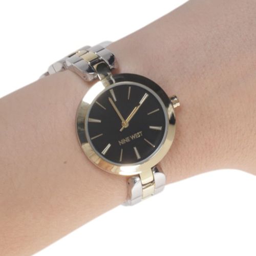 Reloj Nine West análogo metálico bicolor para mujer